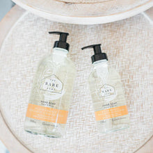 Load image into Gallery viewer, Blood Orange, Bergamot + Sandalwood Hand Soap 476ML In Glass Bottle
