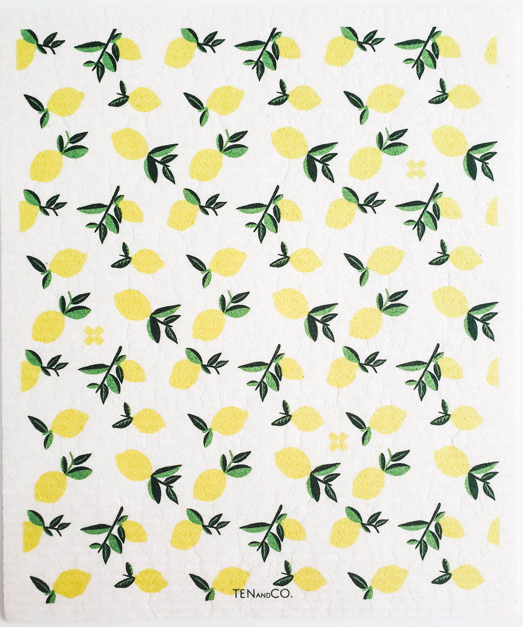 LARGE Citrus Lemon Sponge Cloth Mat