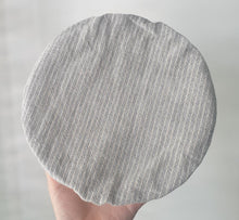 Load image into Gallery viewer, Stripes M Fabric Bowl Cover (unwaxed) 8.5&quot;
