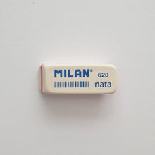 Load image into Gallery viewer, Small Bevelled Nata® Erasers MILAN 620 Red
