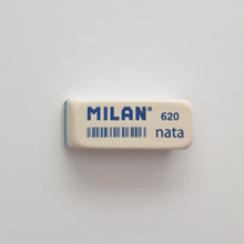 Load image into Gallery viewer, Small Bevelled Nata® Erasers MILAN 620 Blue
