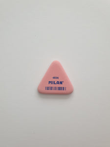 MILAN Triangle Eraser 4836 Pink