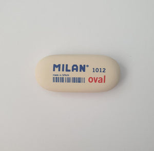 Oval Soft Synthetic Rubber Erasers MILAN 1012