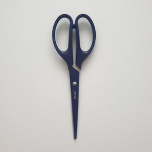Acid blue office scissors 17 cm