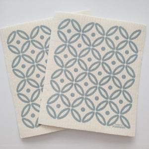 ART DECO grey (set of 2)