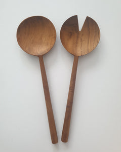 Salad Server Round Set