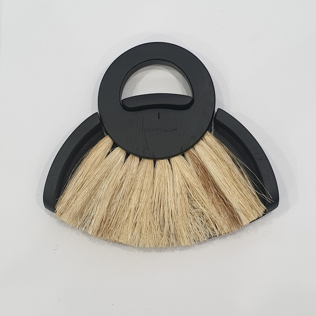 Blond Mohawk Dustpan and Hand Brush (Black)