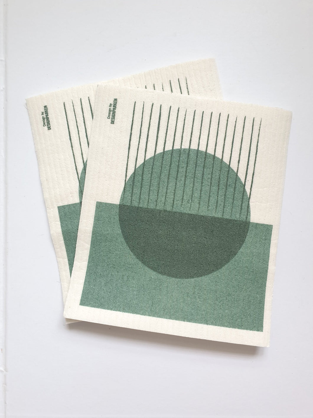 Graphic green (set of 2)