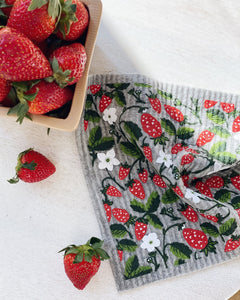 Strawberry Sponge Cloth