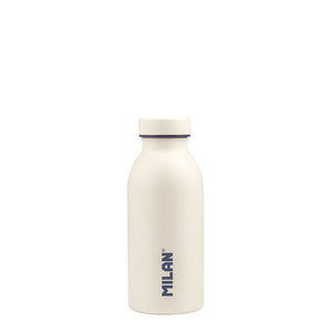 Stainless steel isothermal bottle 354 ml 1918 series, white