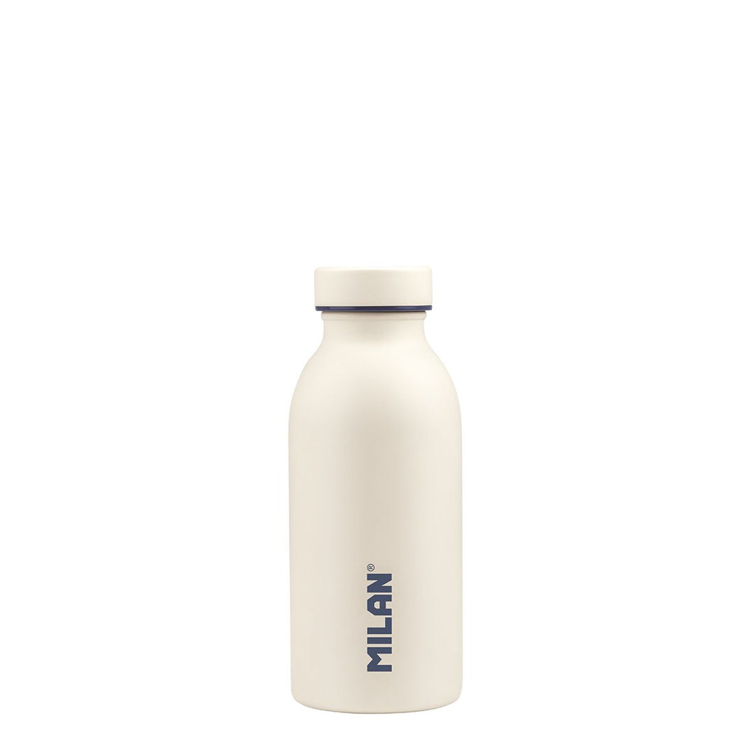 Stainless steel isothermal bottle 354 ml 1918 series, white
