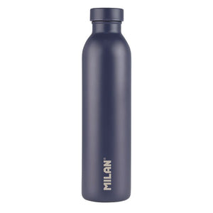 Stainless steel isothermal bottle 591 ml 1918 series, navy blue