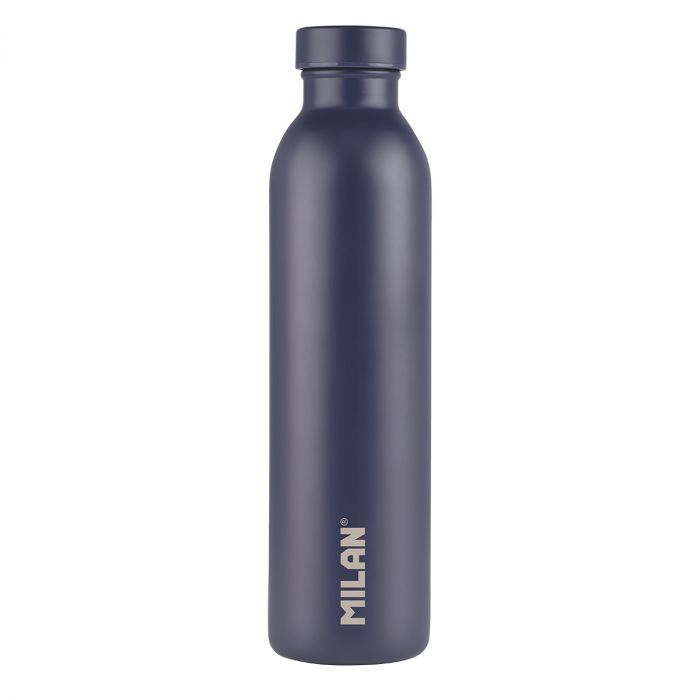 Stainless steel isothermal bottle 591 ml 1918 series, navy blue