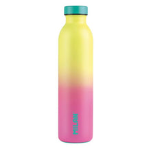 Load image into Gallery viewer, Stainless steel isothermal bottle 591 ml Sunset series, yellow-pink
