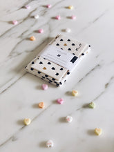 Load image into Gallery viewer, Tiny Hearts Gold and Black Gift Set
