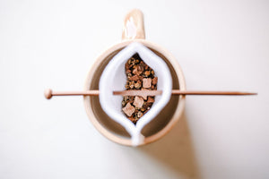 Reusable Tea Bag with Balancing Stick