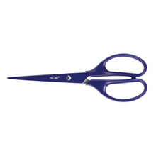 Load image into Gallery viewer, Acid blue office scissors 17 cm
