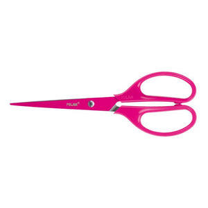 Acid pink office scissors 17 cm