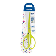 Load image into Gallery viewer, Acid yellow office scissors 17 cm
