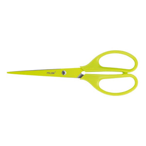 Acid yellow office scissors 17 cm