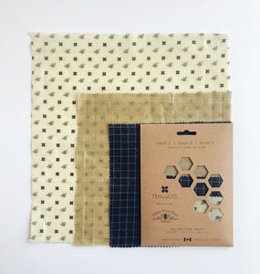 Classic Beeswax Wrap - 3 pack