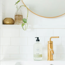 Load image into Gallery viewer, Bergamot + Lime Hand Soap 476ML In Glass Bottle
