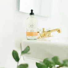 Load image into Gallery viewer, Blood Orange, Bergamot + Sandalwood Hand Soap 476ML In Glass Bottle
