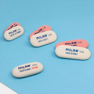 Oval Soft Synthetic Rubber Erasers MILAN 1012