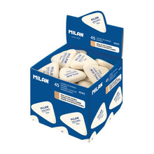 Load image into Gallery viewer, MILAN Small Triangular Soft Eraser 4045, White
