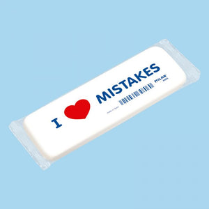 Flexible Erasers MILAN 4806 I ♥ Mistakes