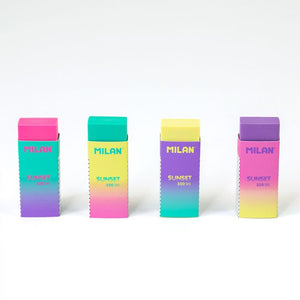Nata® SUNSET Series Eraser MILAN 320SN Purple