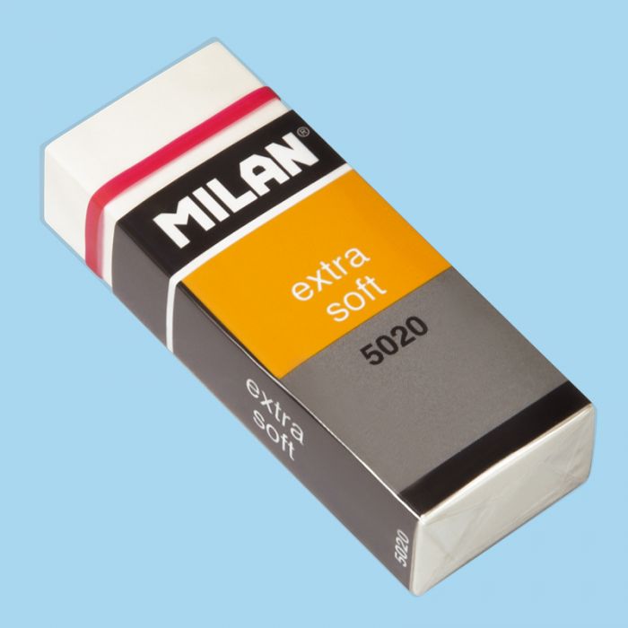 Extra Soft Eraser 5020, Non-Dust, for Fine Arts MILAN 5020