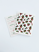 Load image into Gallery viewer, Cranberry with Falalala Red and Green Sponge Cloth Gift Set (Set of 2)
