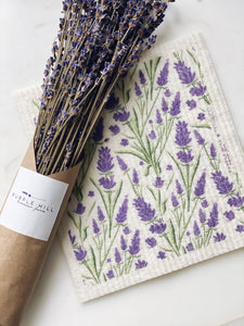 Lavender Sponge Cloth