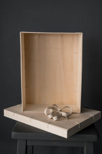 French Ply Gift Box with Divider