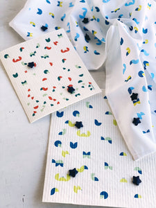 Geo Animal Sponge Cloth
