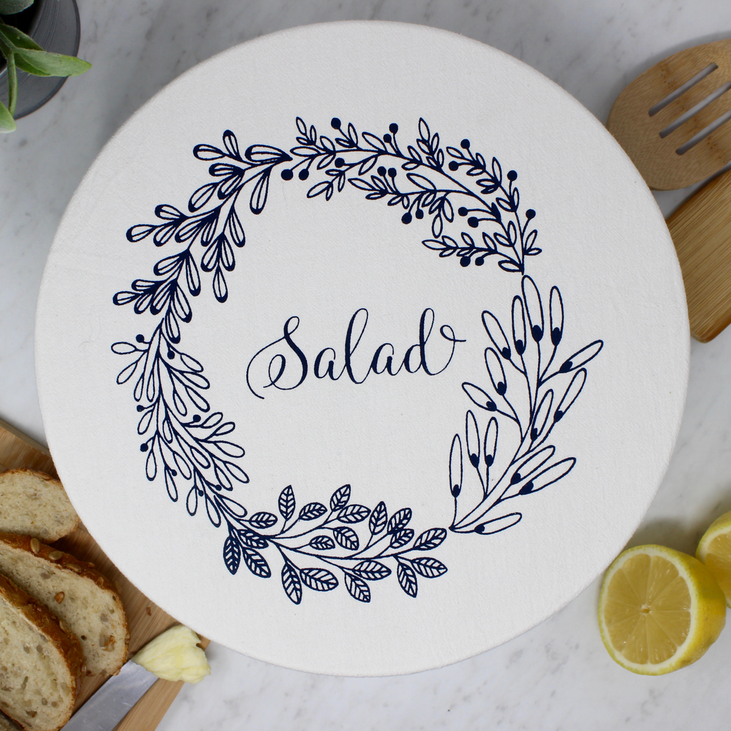 Salad L Fabric Bowl Cover (unwaxed) 10