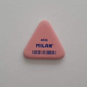 MILAN Triangle Eraser 4836 Pink