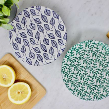 Load image into Gallery viewer, Leafy S Bowl Covers (Set of 2) 6.5&quot;
