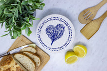 Load image into Gallery viewer, Heart S Fabric Bowl Cover 6.5&quot;
