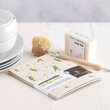 Load image into Gallery viewer, Compostable Sponge Cleaning Cloths - Wildlife Rescue
