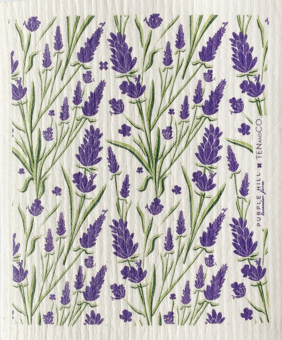 Lavender Sponge Cloth