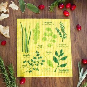 Les Fines Herbs Sponge Cloth