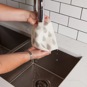 London Gray Sponge Cloth