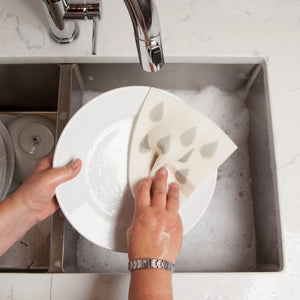 London Gray Sponge Cloth