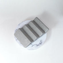 Load image into Gallery viewer, Grey Zig Zag Soap Dish
