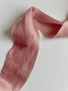 ORGANIC ROSE / Satin 1.2” x 3.2yds (30mm / 3m)