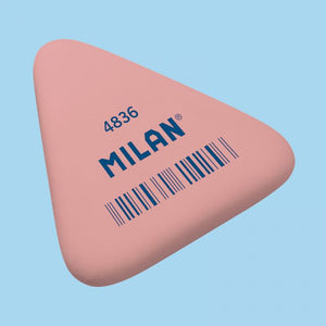 MILAN Triangle Eraser 4836 Pink