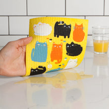 Load image into Gallery viewer, Purrfect Pals Sponge Cloth
