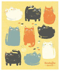 Purrfect Pals Sponge Cloth